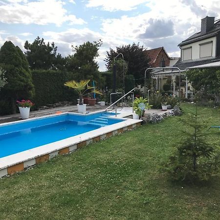 Ferienwohnung Krause Oben Steinthaleben Exterior foto