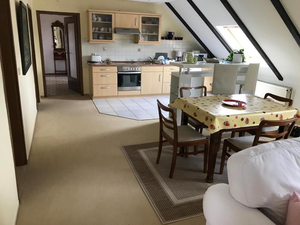 Ferienwohnung Krause Oben Steinthaleben Exterior foto